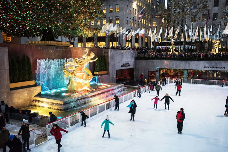 Ice skate in Central Park